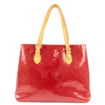 Louis Vuitton Monogram Vernis Brentwood Tote Bag Hand Bag M91989