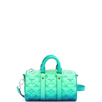 Keepall Bandouliere Bag Limited Edition Illusion Monogram Taurillon Leather XS