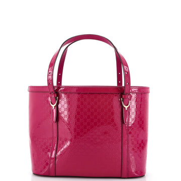 GUCCI Nice Tote MicrogucciESima Patent Medium