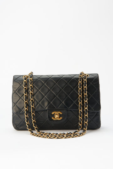 Chanel ClaESic Medium Double Flap Bag with 24k gold plated hardware