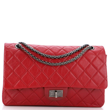 CHANEL ReiESue 2.55 Flap Bag Quilted Aged Calfskin 227