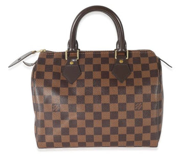 LOUIS VUITTON - Damier Ebene Canvas Speedy 25