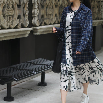 Balenciaga oversized shirt dress TWS pop