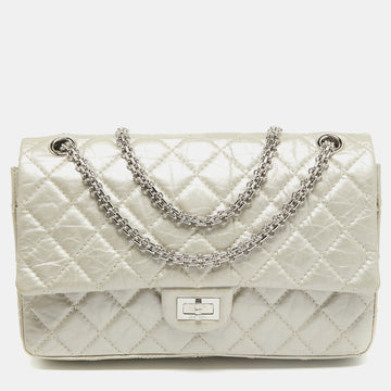 Beige Quilted Leather 226 ClaESic ReiESue 2.55 Flap Bag