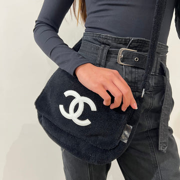 Chanel Medieval towel messenger bag