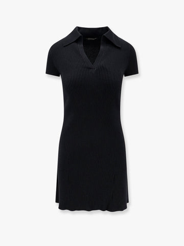 Balenciaga Women Polo Wool Blend Mini Dress