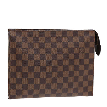 Louis Vuitton Poche Toilette  Canvas Clutch Bag