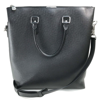 Louis Vuitton Taiga  Noir Taiga Leather Handbag Shoulder Bag