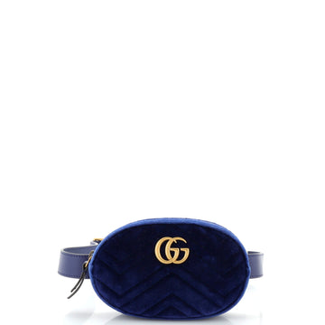 GUCCI GG Marmont Belt Bag MatelaESe Velvet