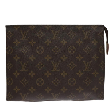 Louis Vuitton Poche Toilette  Canvas Clutch Bag