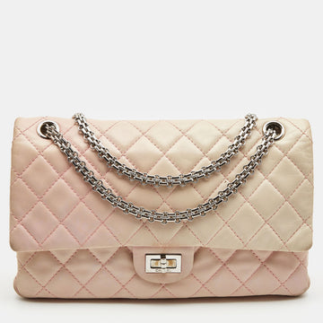 Pink Ombre Quilted Leather ReiESue 2.55 ClaESic 226 Flap Bag