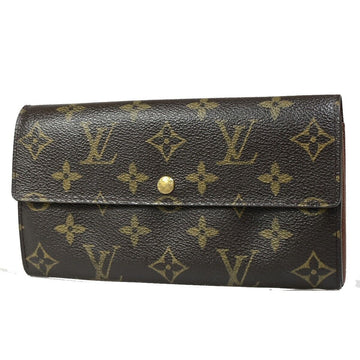 Louis Vuitton Porte-Monnaie Et Porte- Carte  Canvas Wallet