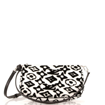 Pochette Accessoires NM Limited Edition Urs Fischer Tufted Monogram Canvas