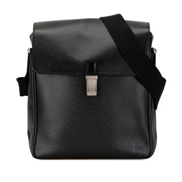 Louis Vuitton Taiga Ardoise  Taiga Leather Shoulder Bag