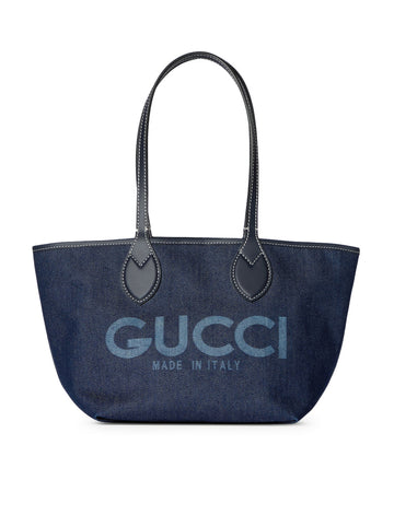 Gucci Women Gucci Totissima Reversible Shopping Bag Small Size