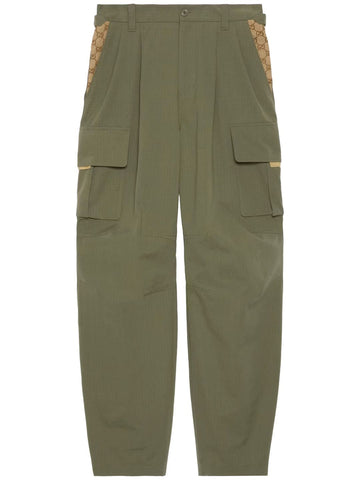 GUCCI Premium Cargo Trousers with Zipped Ankle Cuffs - FW23 Collection