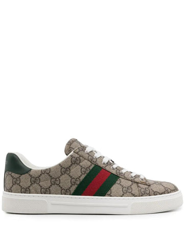 GUCCI Panelled Design Signature Sneakers for Women - FW25