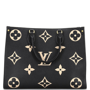 OnTheGo Tote Bicolor Monogram Empreinte Giant MM