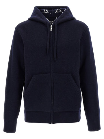 Gucci Men Wool Reversible Jacket
