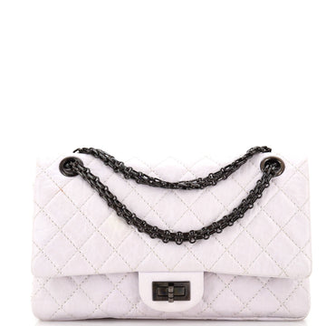 CHANEL ReiESue 2.55 Flap Bag Quilted Aged Calfskin 225