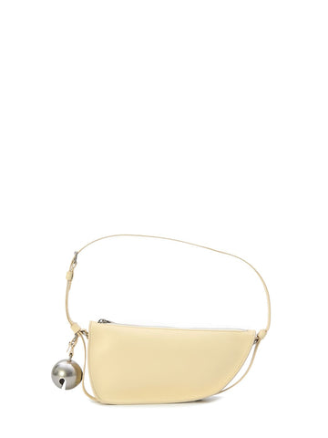 BURBERRY Lambskin Shoulder Handbag with Equestrian Knight Motif