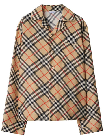 BURBERRY Embroidered Silk Shirt - Women’s Fashion Essential