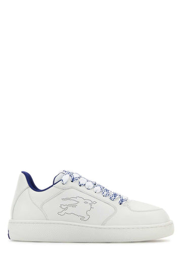 BURBERRY Leather Stock Sneakers for Women - SS25 Collection