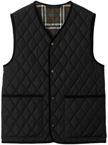 BURBERRY Quilted Vest for Men - SS25 Collection