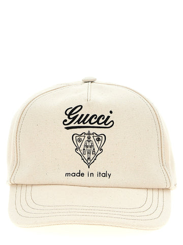Gucci Men Gucci Coat Of Arms Cap