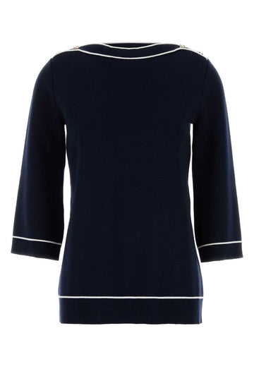 GUCCI Oversize Boat Neck Sweater - Women’s 3/4 Sleeve