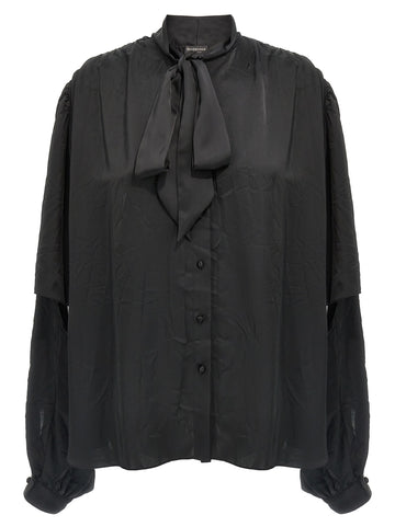 Balenciaga Women 'Double Sleeve' Shirt