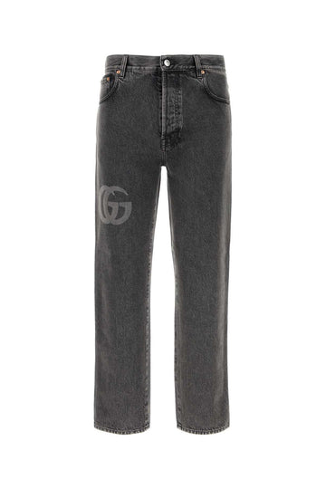 GUCCI Cropped Slim Denim Jeans - Men's Fashion Essential