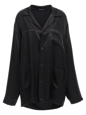 Balenciaga Women Embroidery Shirt