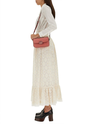 Gucci Women Floral Broderie Anglaise Skirt