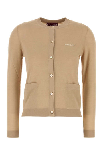GUCCI Cashmere Blend Cardigan for Women - FW25 Collection