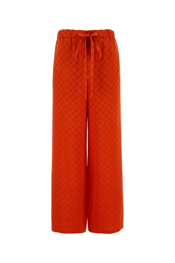 GUCCI Satin Pyjama Pants for Women - FW25 Collection