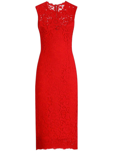 Dolce & Gabbana Women Floral Midi Dress