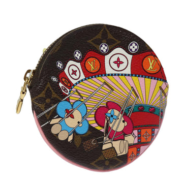 Louis Vuitton Porte Monnai Cuvette  Canvas Wallet