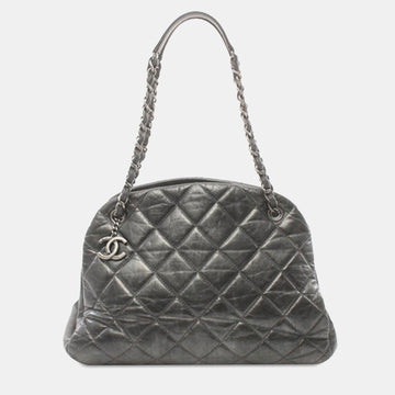 Large Aged Calfskin Just Mademoiselle Bowling Bag