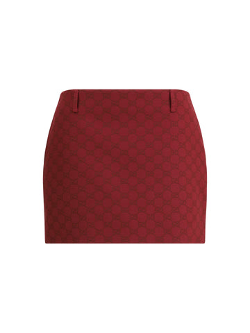 Gucci Women Gg Miniskirt
