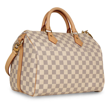 Speedy Bandoulière 30 - Damier Azur