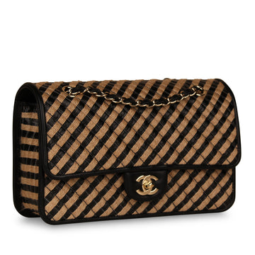 ClaESic Flap Bag Medium - Raffia