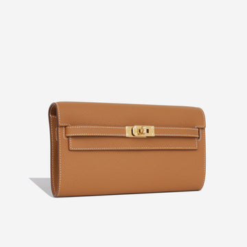 Kelly To Go Wallet - Gold