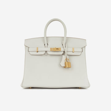 Hermès - Birkin 25 - Gris Pale Togo GHW - 2023 - Brand New