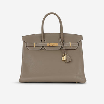 Hermès Hermès - Birkin 35 - Etoupe Togo GHW -  - 2015