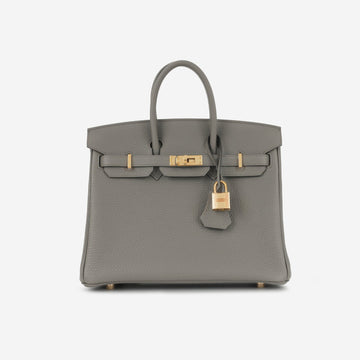 Hermès - Birkin 25 - Gris Etain Togo RGHW -  - 2021