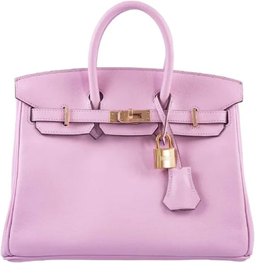 HERMES - BIRKIN 25 MAUVE SYLVESTRE SWIFT ROSE GOLD HARDWARE