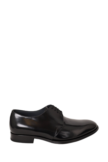 Christian Dior Black Leather Lace-up Derby size 39 Mens