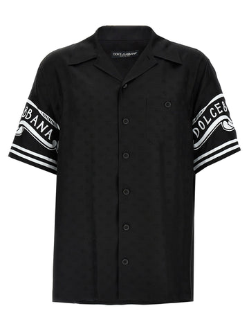 Dolce & Gabbana Men Bandana Silk Shirt