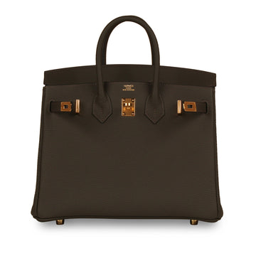 Birkin 25 - Vert De Gris